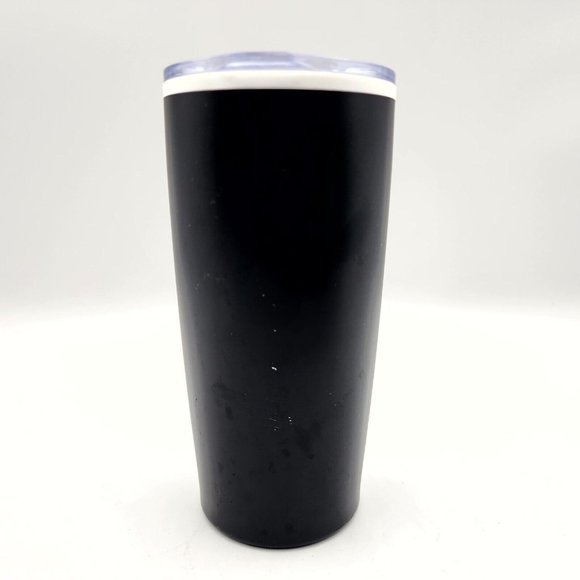 Novelty Funny Please Stand By Dad Joke Loading Tumbler Coffee Cup Black 7.25 in - Picture 3 of 7